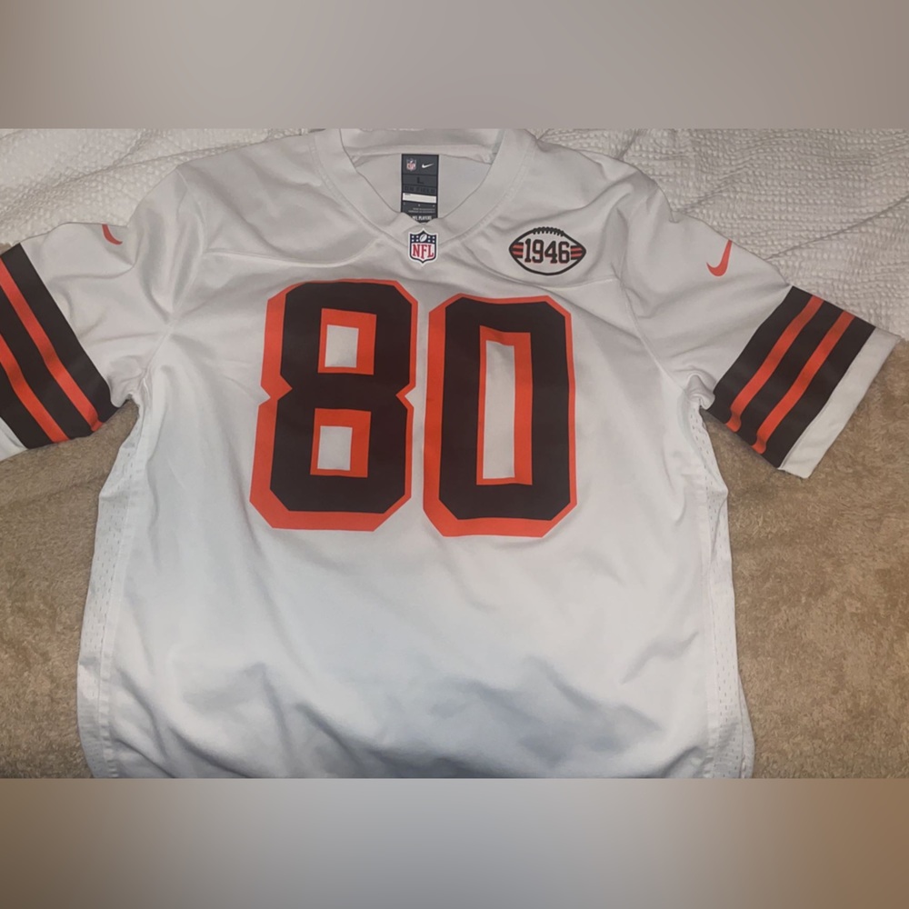 Cleveland browns throwback jersey